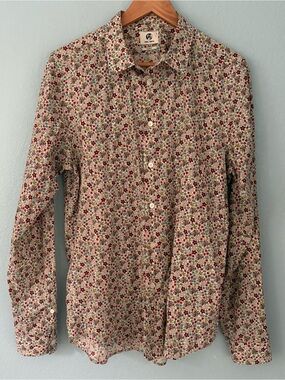 Paul Smith Shirt Slim Fit Ditsy Floral Cotton Long Sleeve Portugal